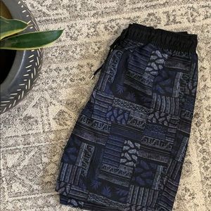 Men’s Tribal Patterned Swim Shorts